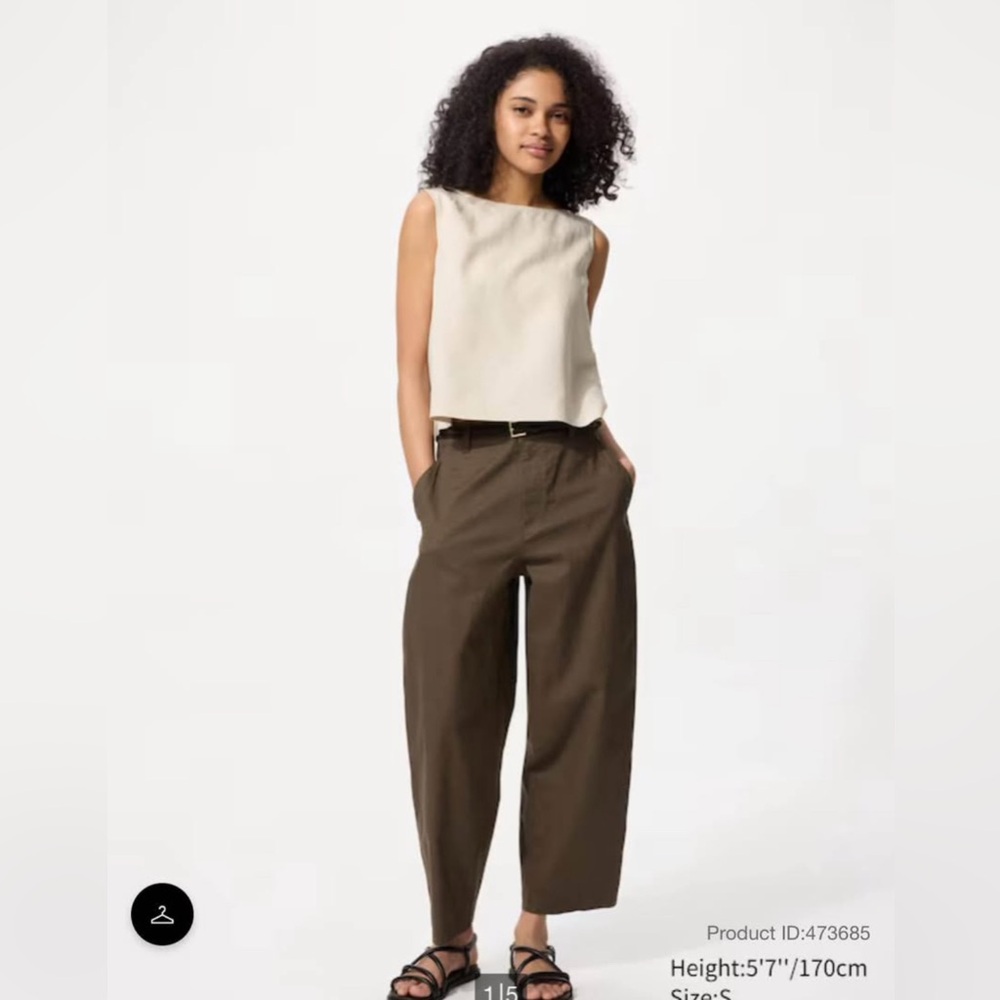 Uniqlo Women's Brown Trousers